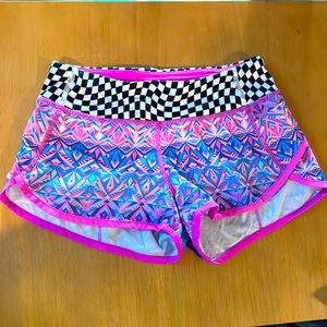 Girls Ivivva running shorts size 10